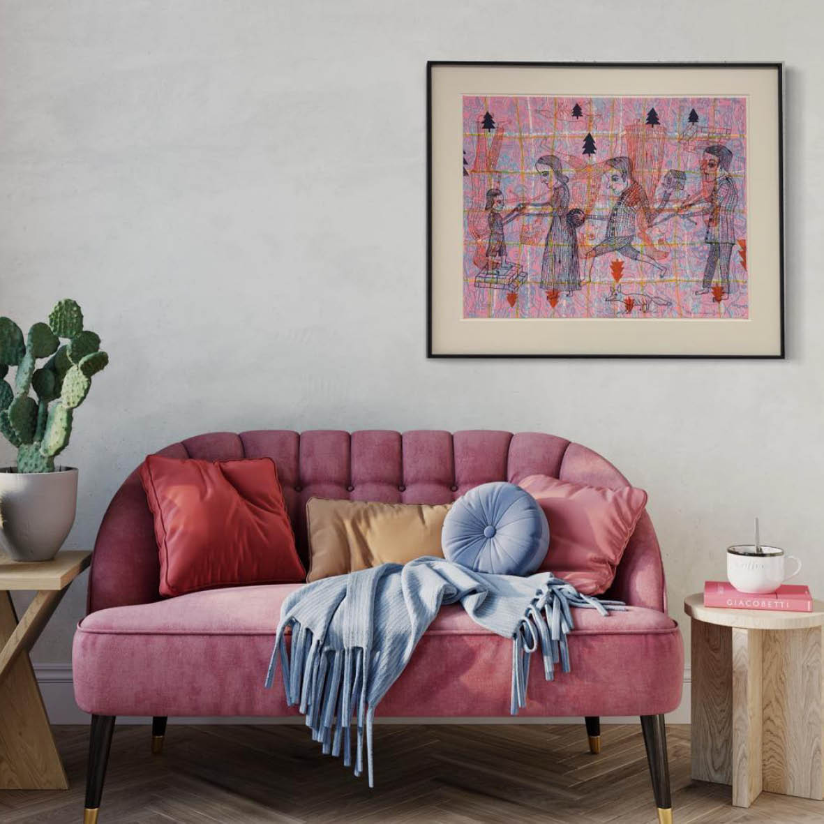 Innramming av kunst