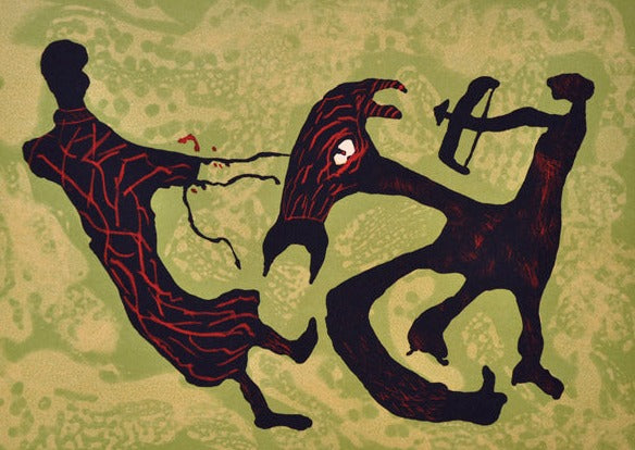 U.T. (uten tittel), litografi