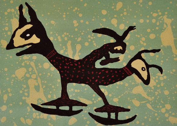 U.T. (uten tittel), litografi