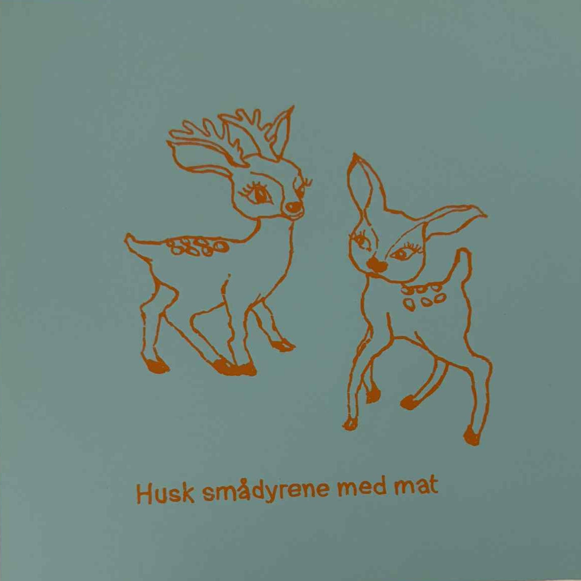 Husk smådyrene med mat