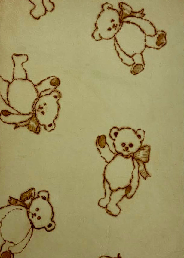 Bamse, blå-gul