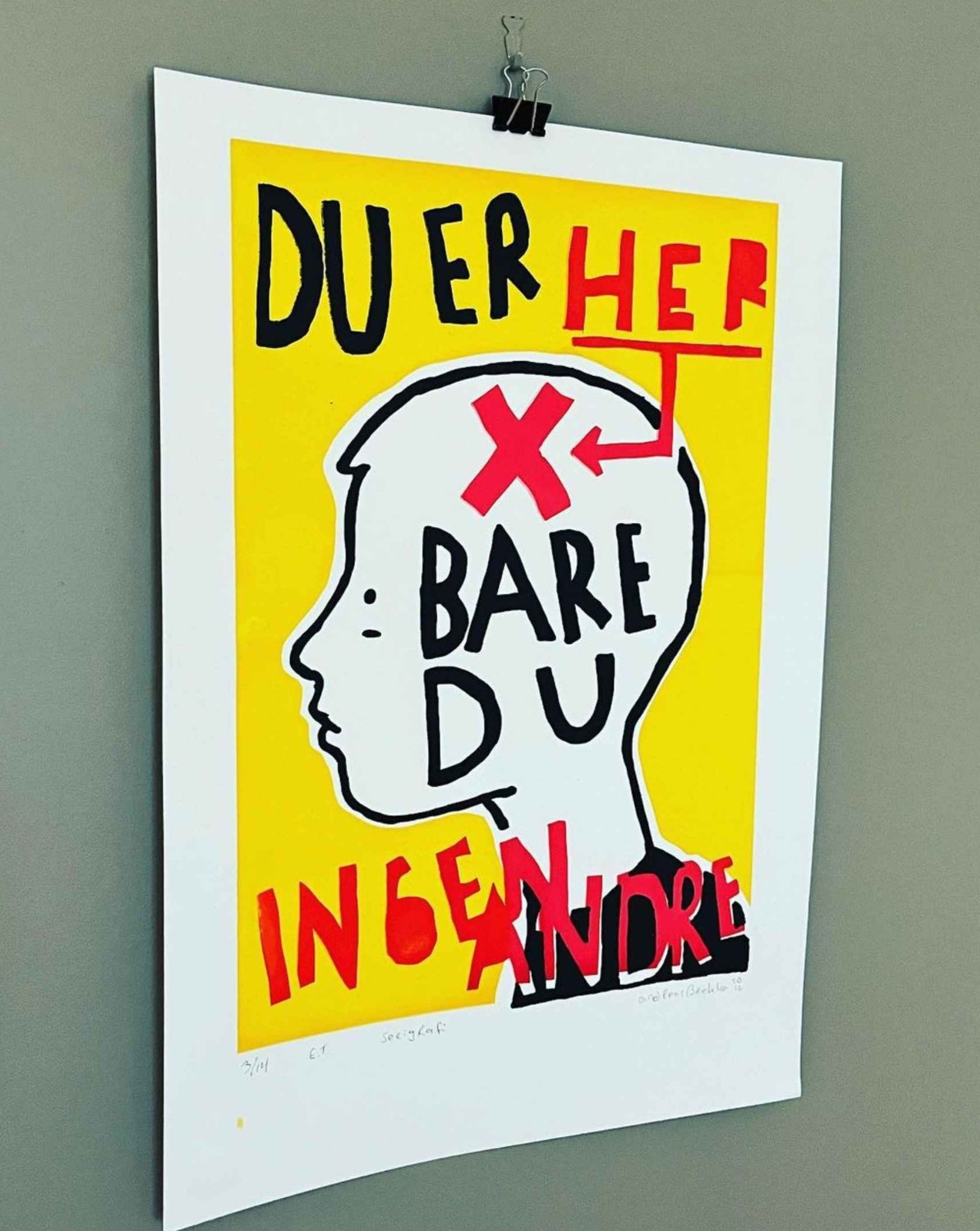 Du er her