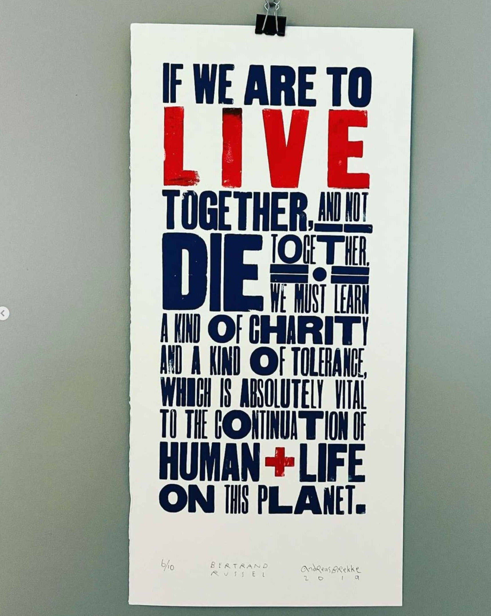 If we are to live