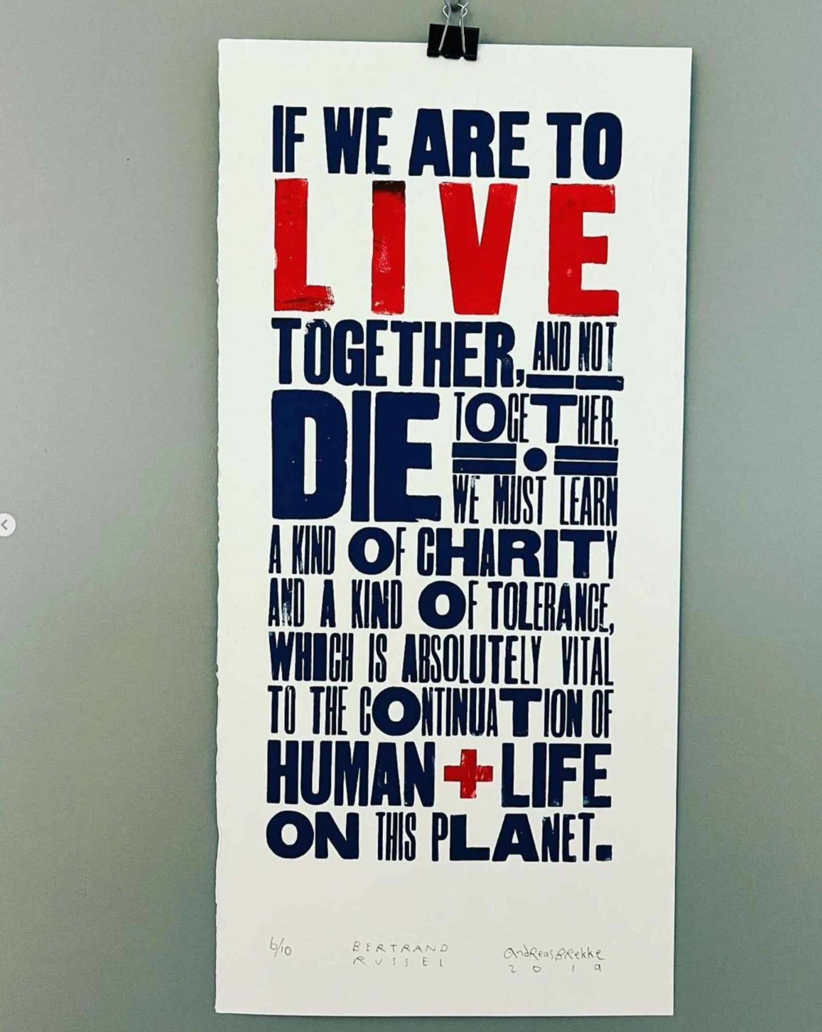 If we are to live