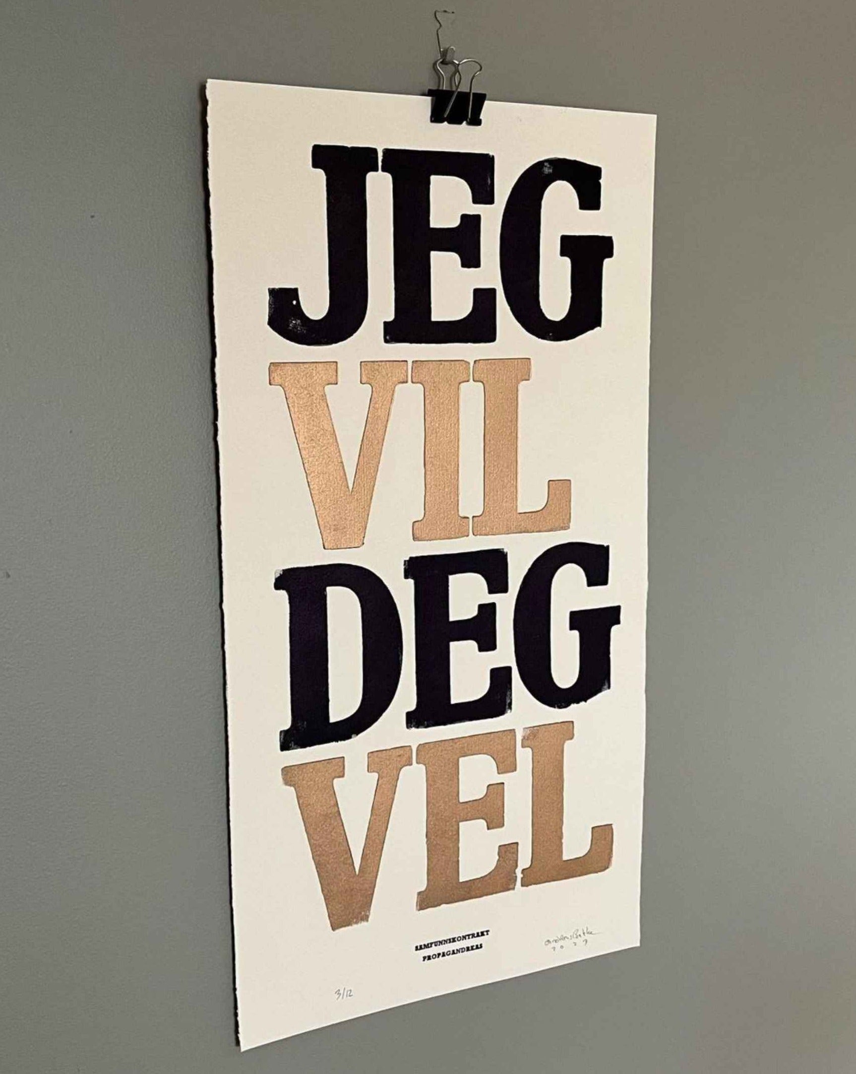 Jeg vil deg vel