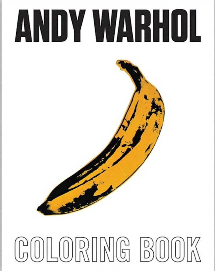 Andy Warhol Coloring Book