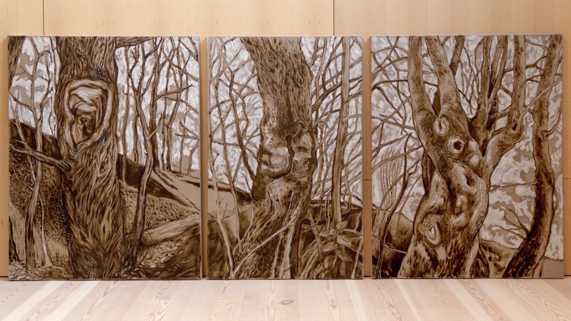 Daphne I, II, III (triptykon)