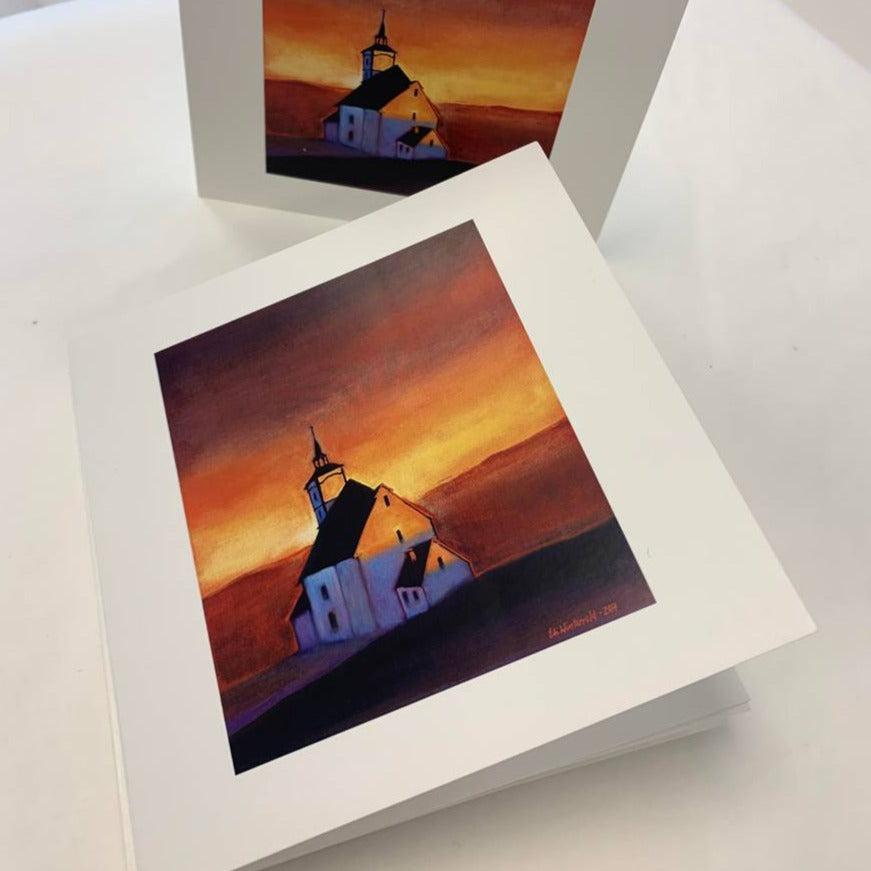 Doble kunstkort: Bergstaden Ziir, Eli Wintervold