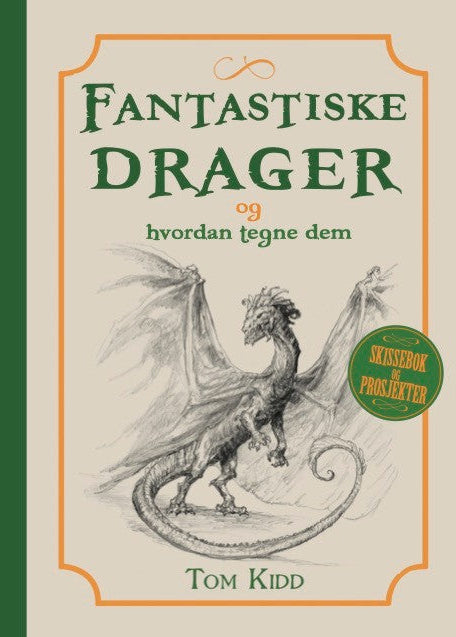 Fantastiske drager og hvordan tegne dem