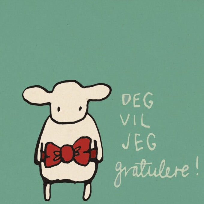 Deg vil jeg gratulere!