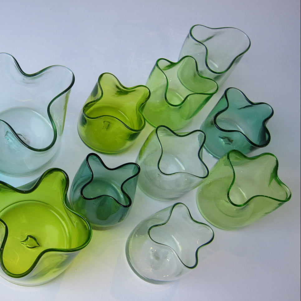 Bølgevase (liten)