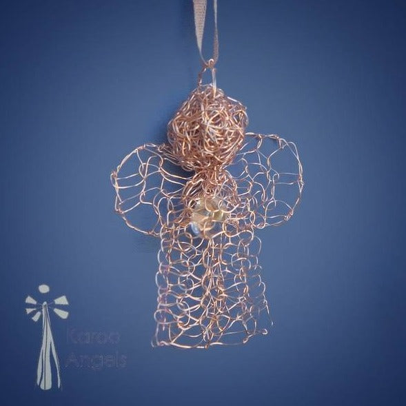 Juweel Knitted Rose Gold, liten engel - smykke
