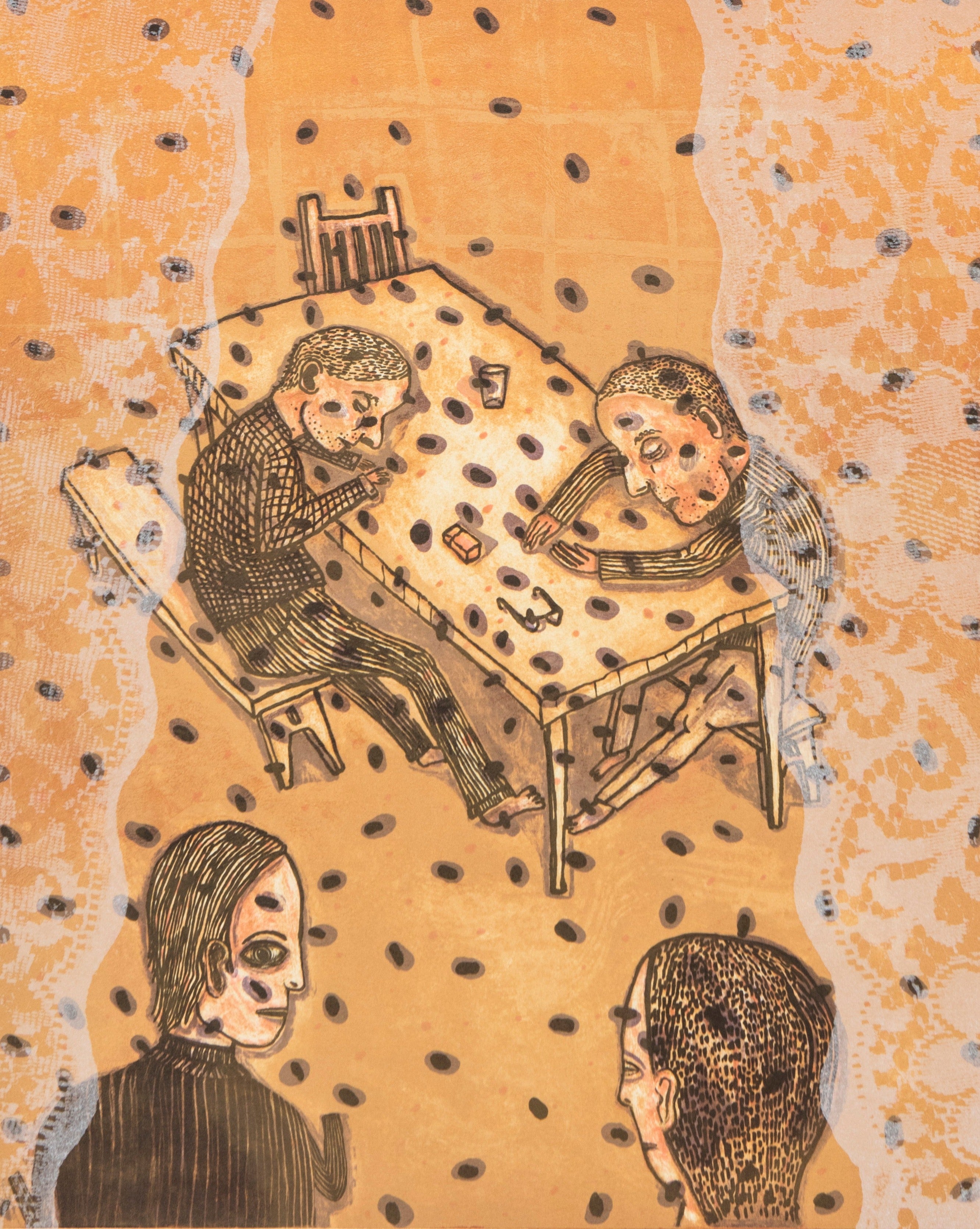 U. T. (uten tittel), litografi