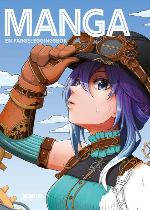Manga - en fargeleggingsbok