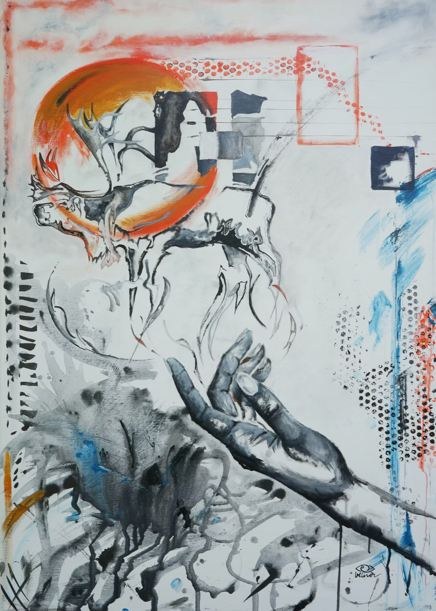 Uppenbarelse (med passpartout)