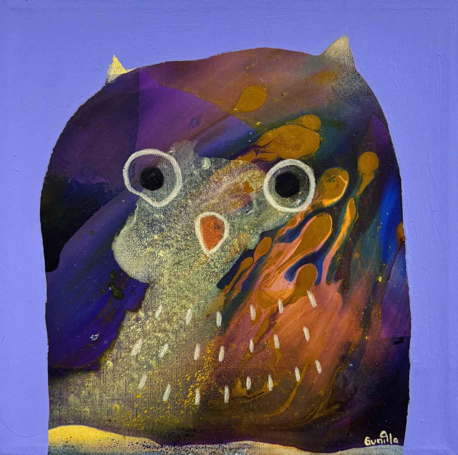 Owl Ohoi, maleri