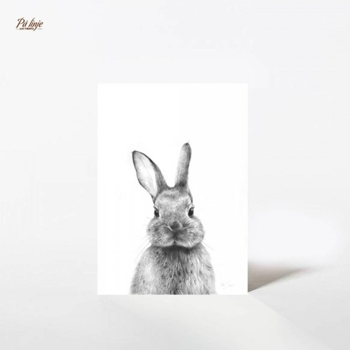 Postkort: Hello hare