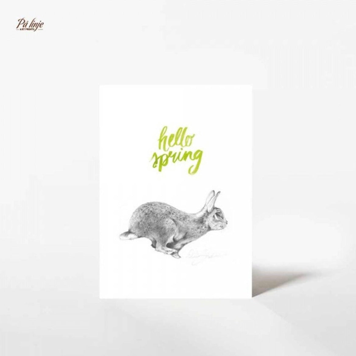 Postkort: Hello spring