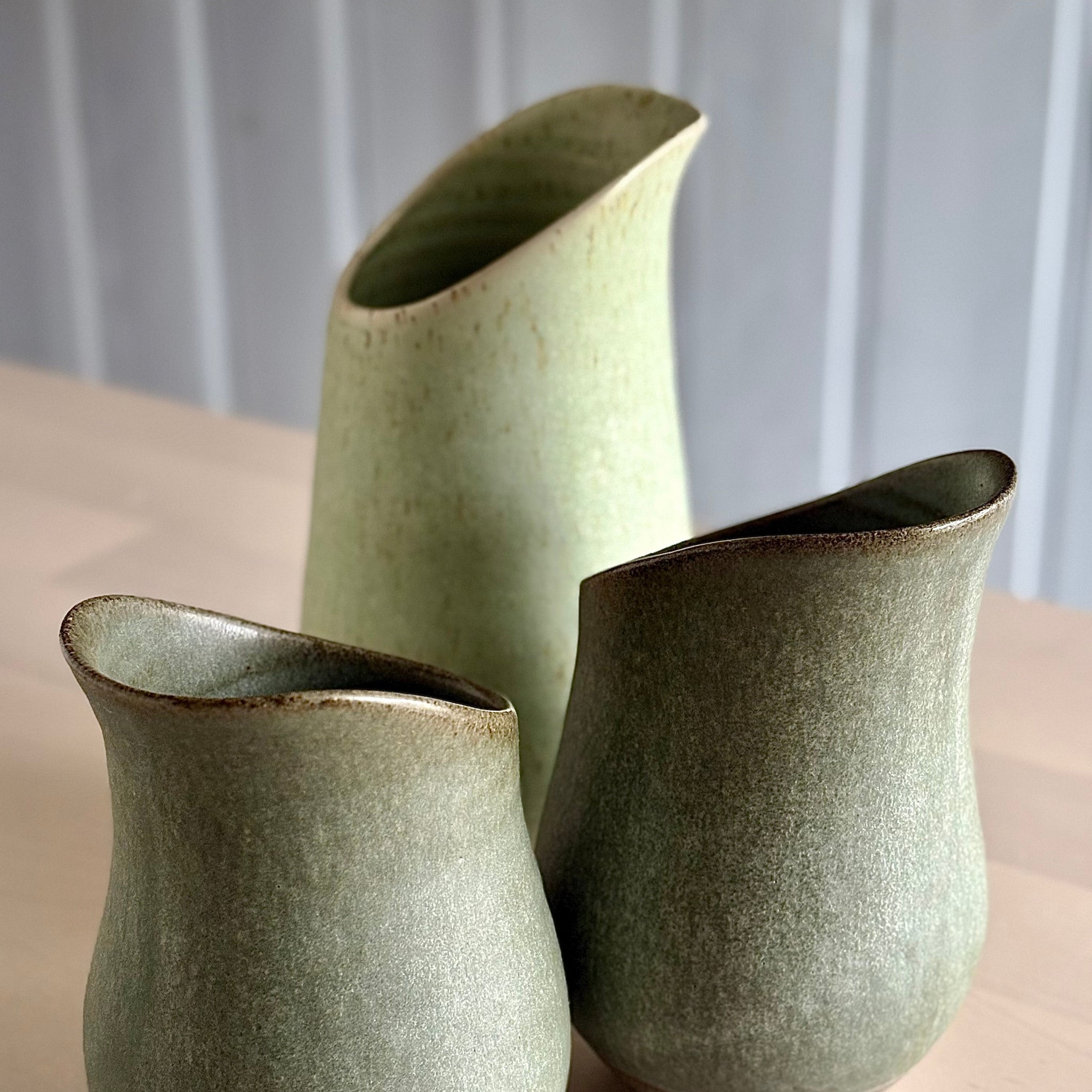 Sjøkrepsglasur: Mugge / Kanne - mellomstor - lys grønn
