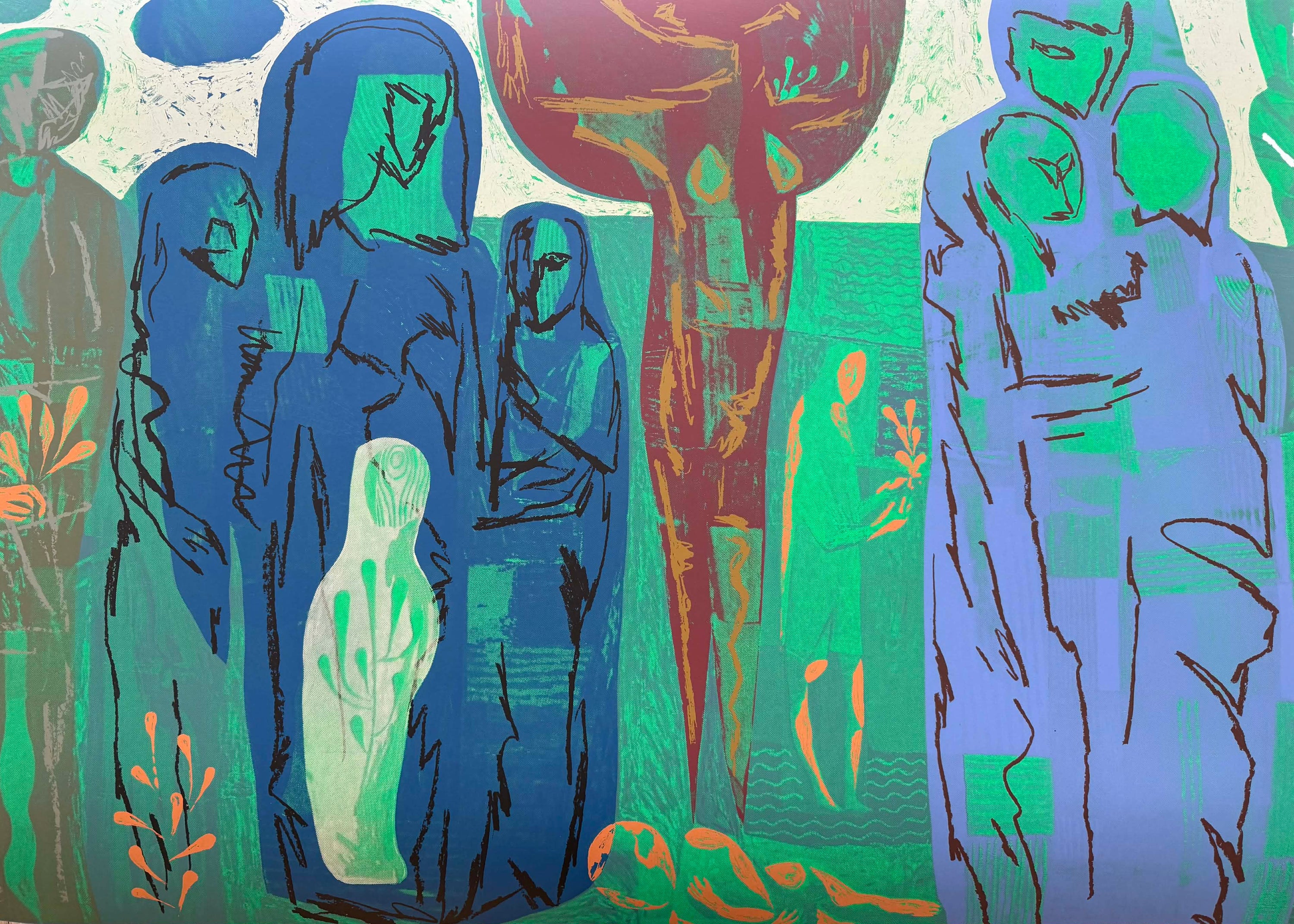 Vår - ekstra stort trykk