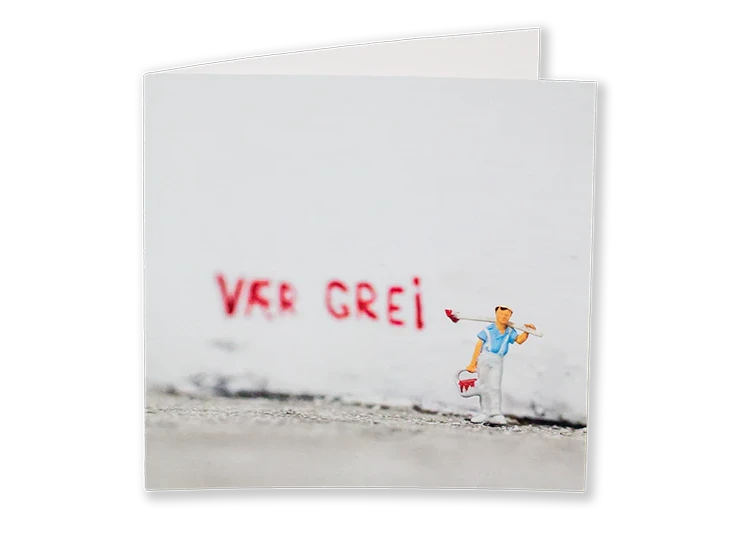 Vær grei - Dobbelt kort