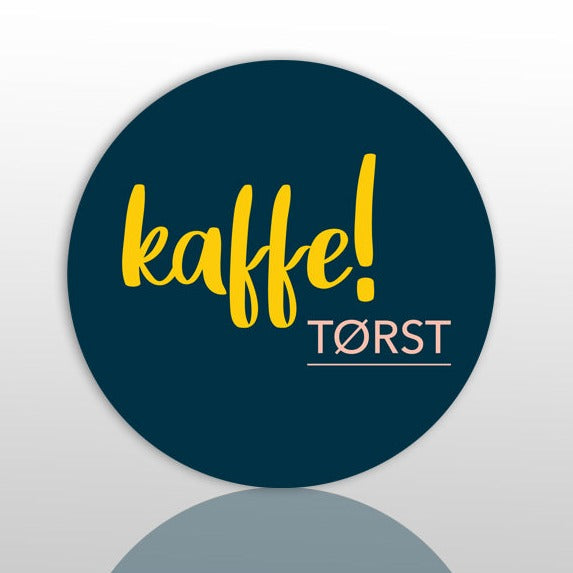 Glassunderlag: Kaffe! tørst