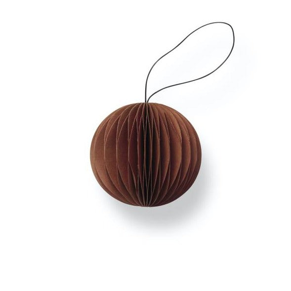 Scoop dark red, julekule